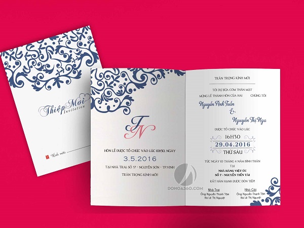 Mẫu thiệp cưới đẹp #27 - Wedding Invitation file CDR | Diễn đàn chia sẻ file  thiết kế đồ họa miễn phí